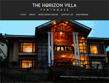 Tablet Screenshot of horizonvilla.in